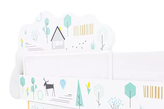 Бортик для кровати Stumpa Облако Ферма