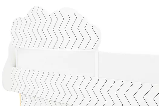 Бортик для кровати Stumpa Облако Геометрия Зигзаги