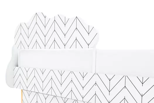 Бортик для кровати Stumpa Облако Ёлочки