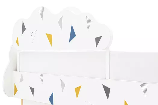 Бортик для кровати Stumpa Облако Треугольники