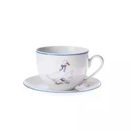 Чайная пара на 1 персону Гуси