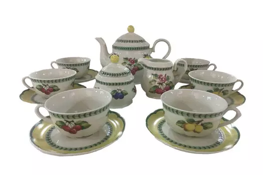 Чайный сервиз на 6 персон Роза