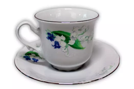 Чашка с блюдцем Констанция