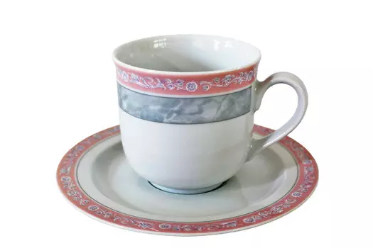 Чашка с блюдцем Яна