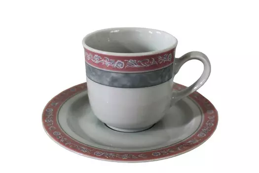 Чашка с блюдцем Яна