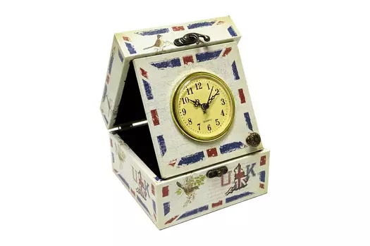 Часы в шкатулке настольные 29-422