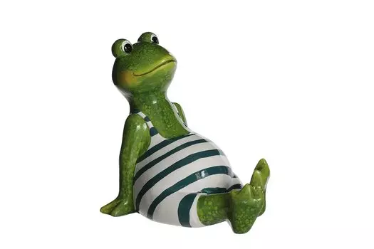 Декоративная фигурка Лягушка на отдыхе