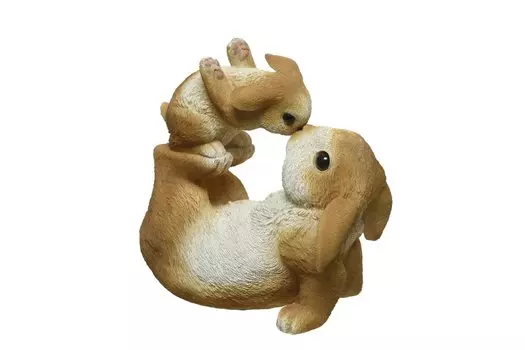 Декоративная фигурка Забавные кролики