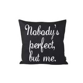 Декоративная подушка Nobody's perfect