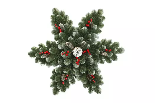 Декоративная снежинка Сабрина