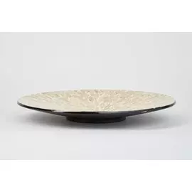 Декоративное блюдо 40 см Золотой песок
