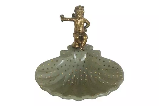 Декоративное блюдо с ангелом