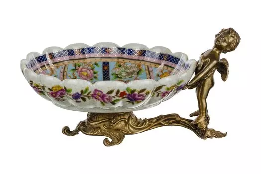 Декоративное блюдо с ангелом