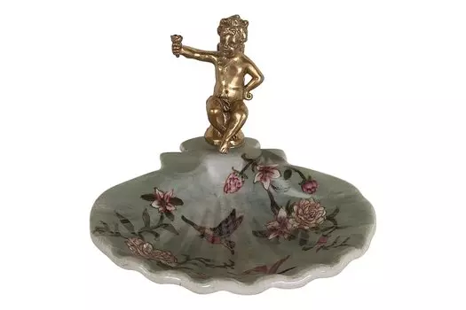 Декоративное блюдо с ангелом