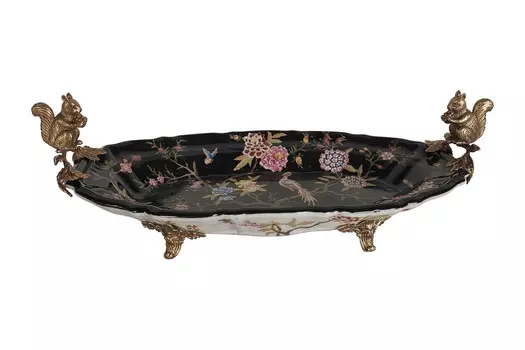 Декоративное блюдо с белками