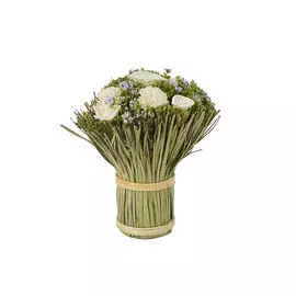 Декоративный букет Розы и цинния