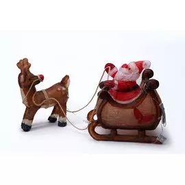 Декоративный светильник Санта на санях