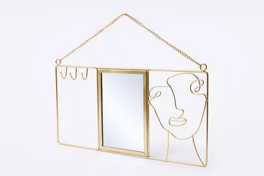 Держатель для ювелирных украшений с зеркалом Fancy46