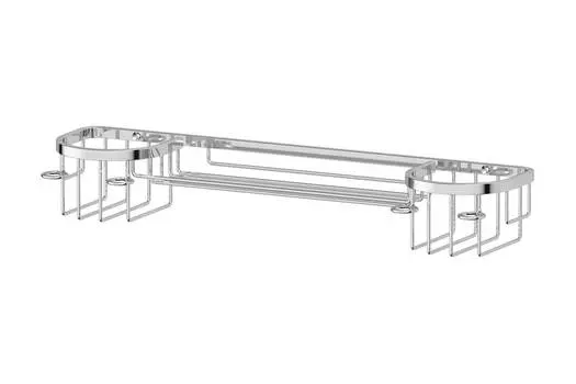 Держатель двойной универсальный с держателями зубных щеток настенный Ryna
