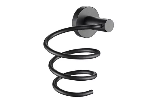 Держатель фена настенный Black