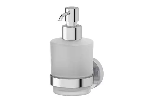 Держатель с дозатором жидкого мыла настенный Harmonie