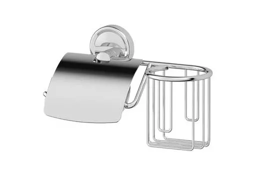 Держатель туалетной бумаги и освежителя воздуха настенный Ellea