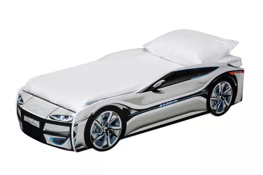 Детская кровать-машина Bambini 1100