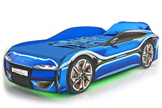 Детская кровать-машина Bambini 1100