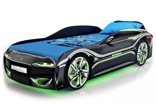 Детская кровать-машина Bambini 1100