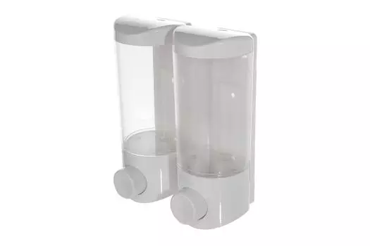 Дозатор для жидкого мыла двойной настенный B2531