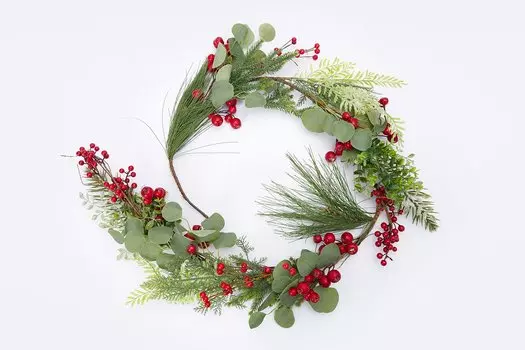 Еловая гирлянда с ягодами 57845