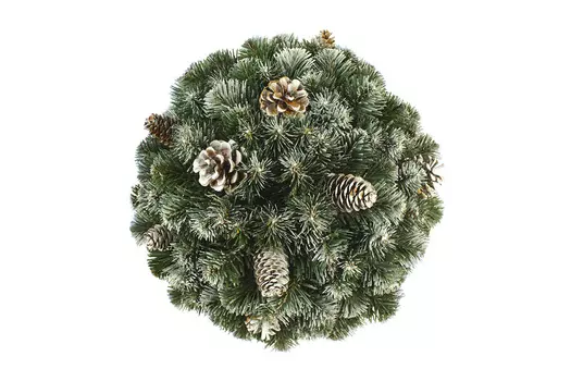 Еловое украшение подвесное Анжелика Шар