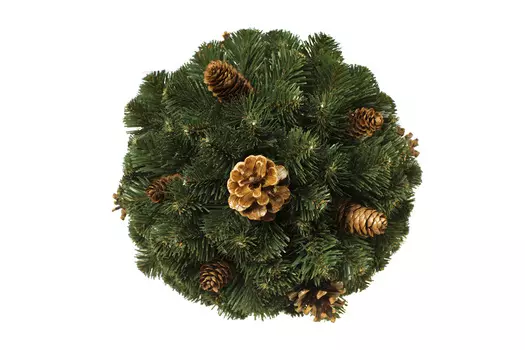 Еловое украшение подвесное Gracia Шар