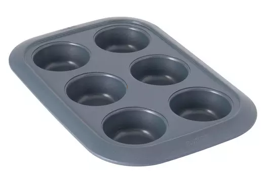 Форма для выпечки 6 кексов Gem