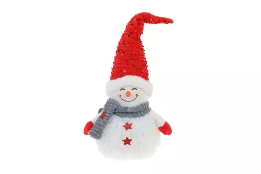 Игрушка мягконабивная Снеговик