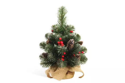 Искусственная ель в мешочке Сабрина