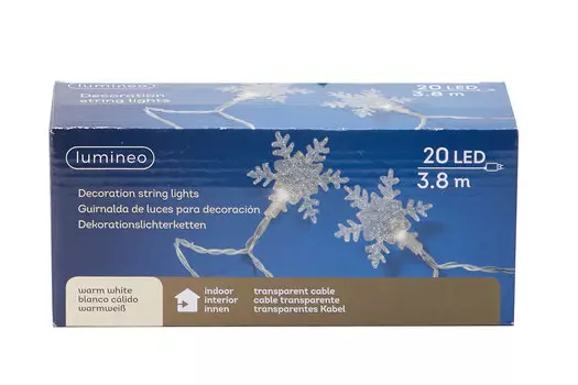 Электрогирлянда Снежинки