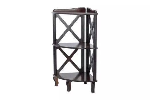 Этажерка-стеллаж угловая Афина 2