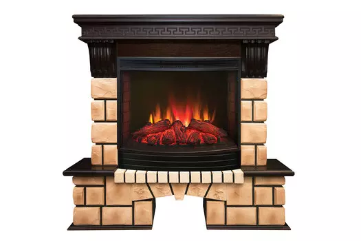 Каминокомплект Stone Brick