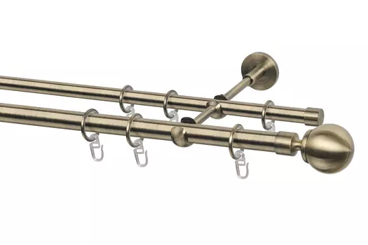 Карниз двухрядный 20/16.650.200.15