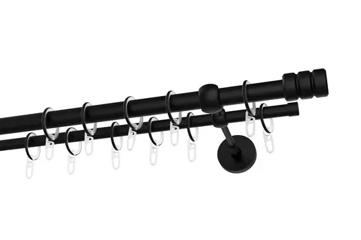 Карниз двухрядный Ост Цилиндр-2