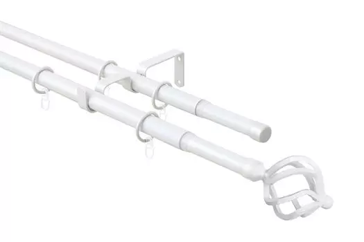 Карниз-телескоп двойной раздвижной 83.101