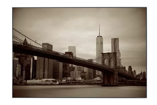Картина в раме Brooklyn Bridge