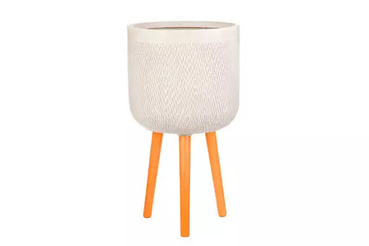 Кашпо Лотус Высокое Круглое