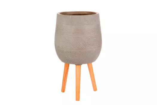 Кашпо Страйп Овальное