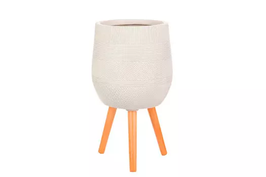 Кашпо Страйп Овальное