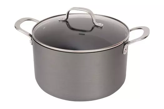 Кастрюля c крышкой Hard Anodised