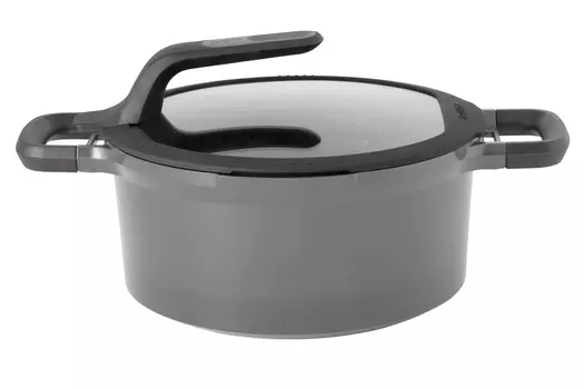Кастрюля с крышкой Gem grey