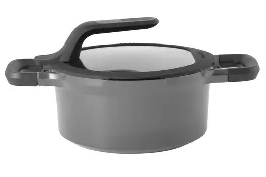 Кастрюля с крышкой Gem grey