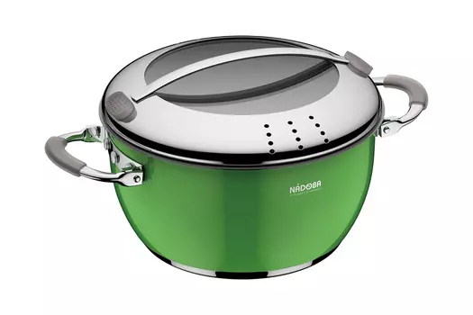 Кастрюля с крышкой Kvetunka